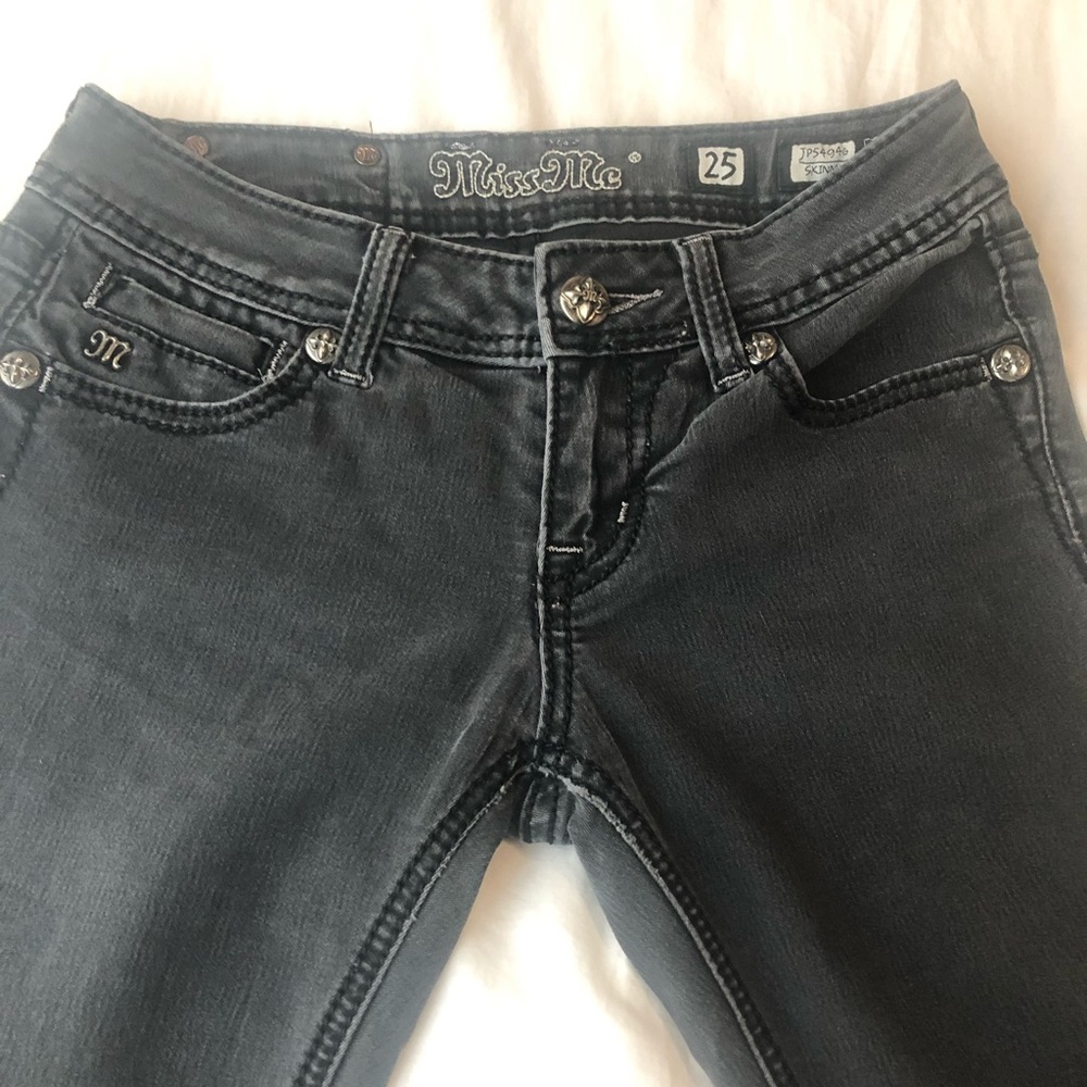 Black Miss Me skinny jeans